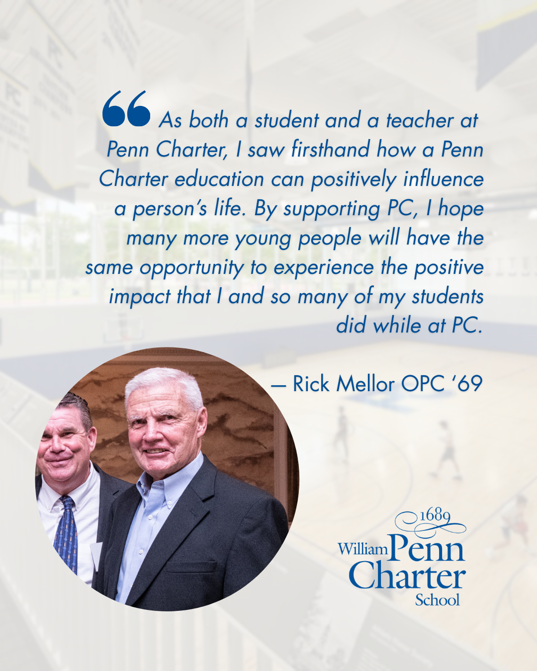 Image: Rick Mellor OPC '69