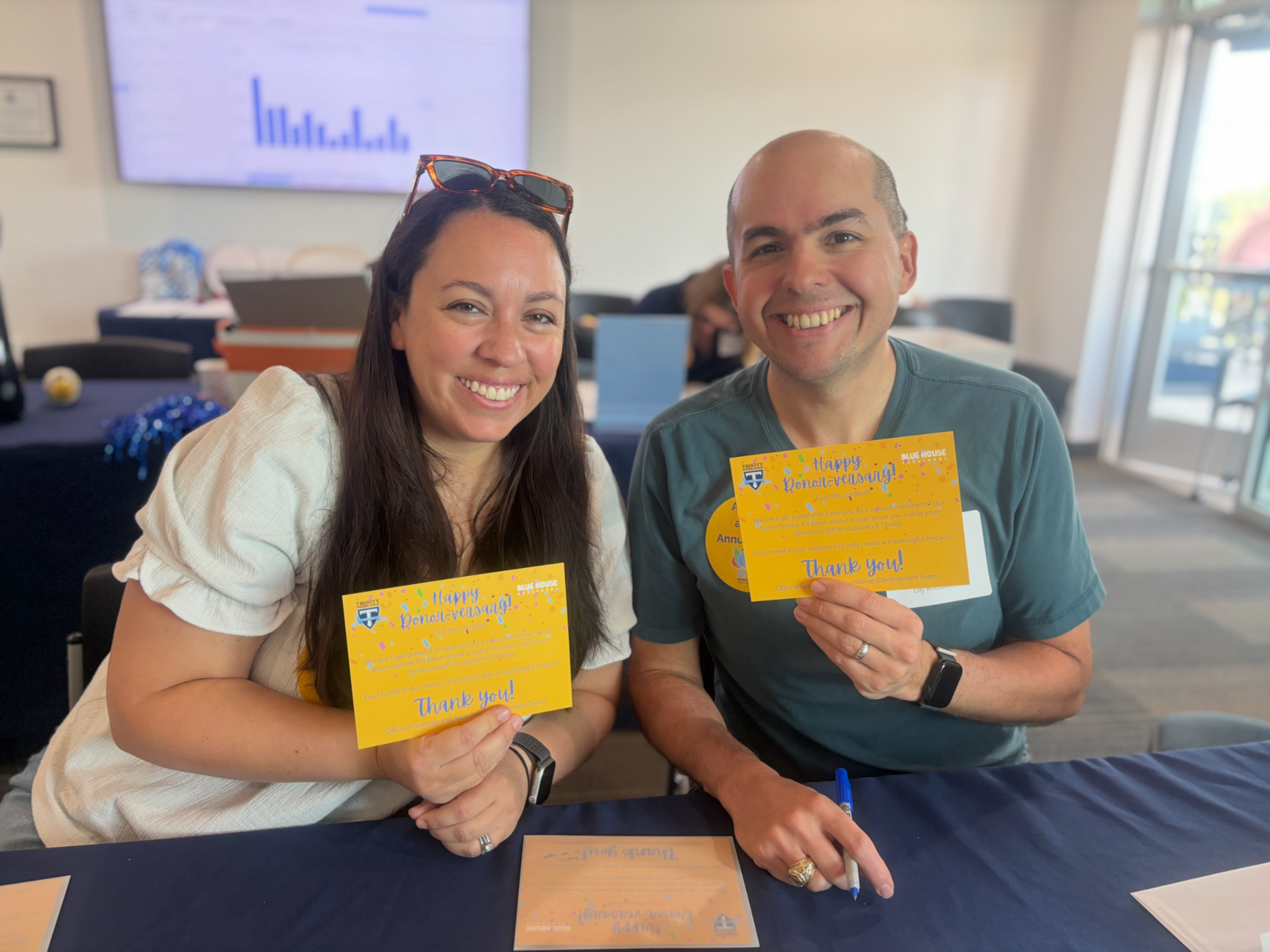 Image: Class Champions Kate and Will Rhodes