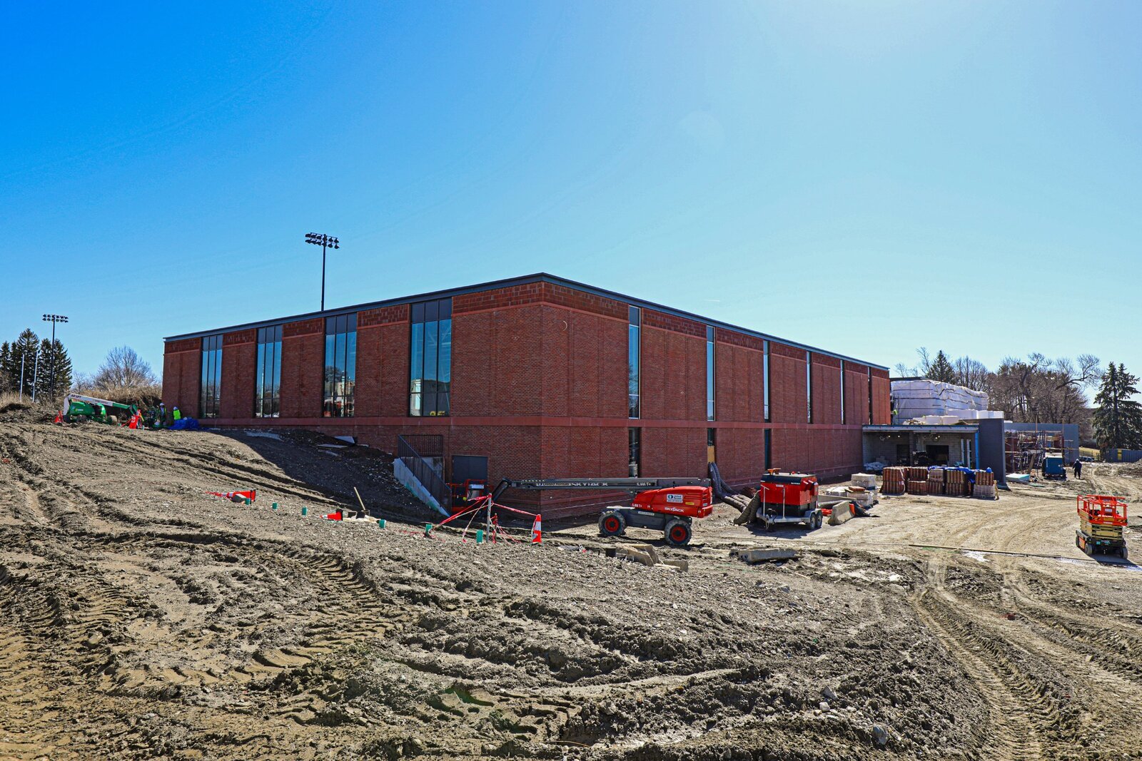 Image: Capozzoli Athletic Center Construction