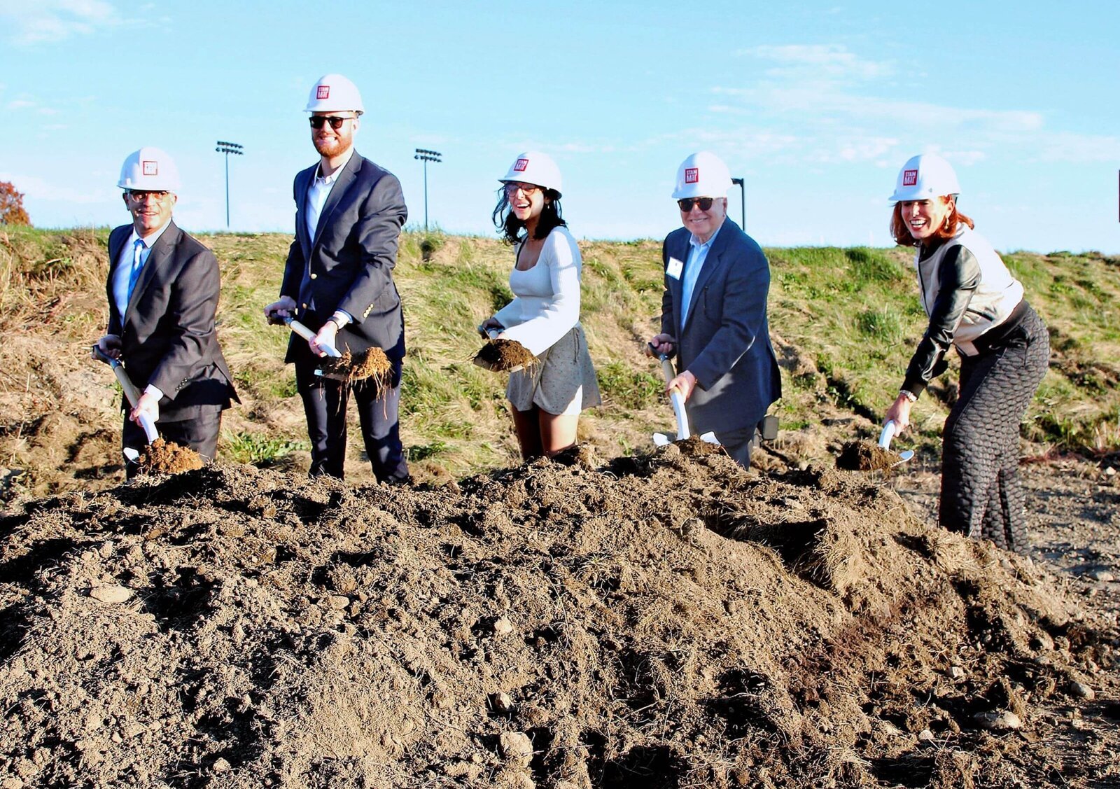 Image: Capozzoli Athletic Center Groundbreaking