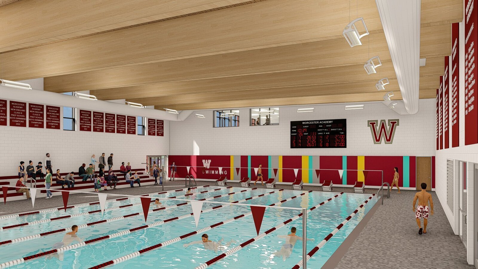 Image: Neal Graham McCabe &#39;71 Natatorium