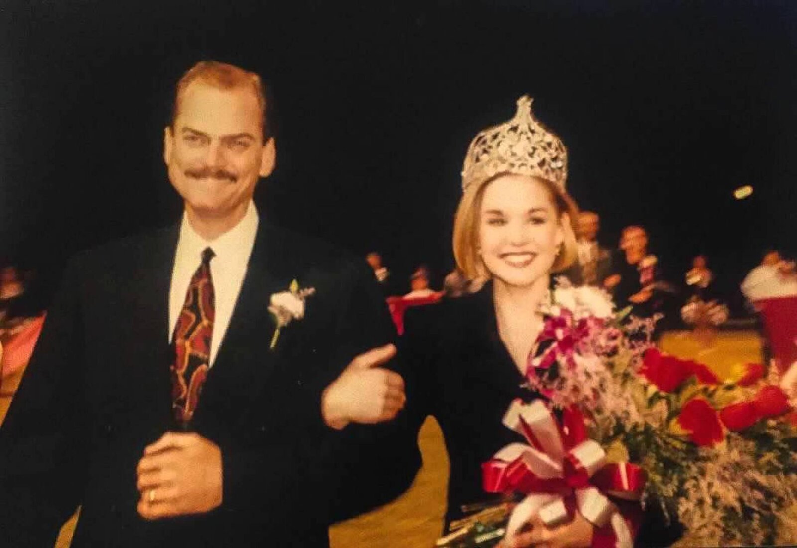 Image: It was the final homecoming court of Chapel Trafton School. The following year, the school became The Dunham School. Our class of 1996 will be celebrating our 30th reunion this April, it will always hold the distinction of being the last graduating class of CTS. It’s a legacy we carry with pride and deep affection. The school has blessed my life in many ways, but the relationships it fostered have been the greatest gift of all. Many of those friendships remain some of the most meaningful in my life today. I even ended up marrying a Dunham boy.  Now both of our sons attend the school, and our firstborn will graduate this year.  - Amy Broussard Homecoming Queen 1995-1996