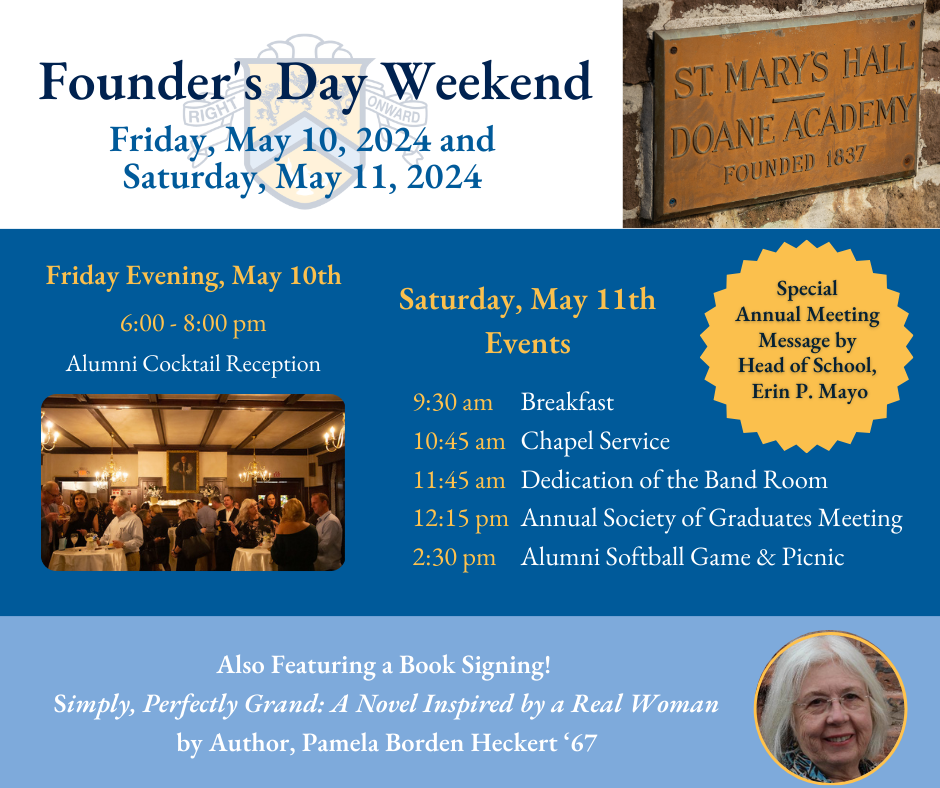 Doane Academy's 2024 Founder's Day Weekend | Doane Academy