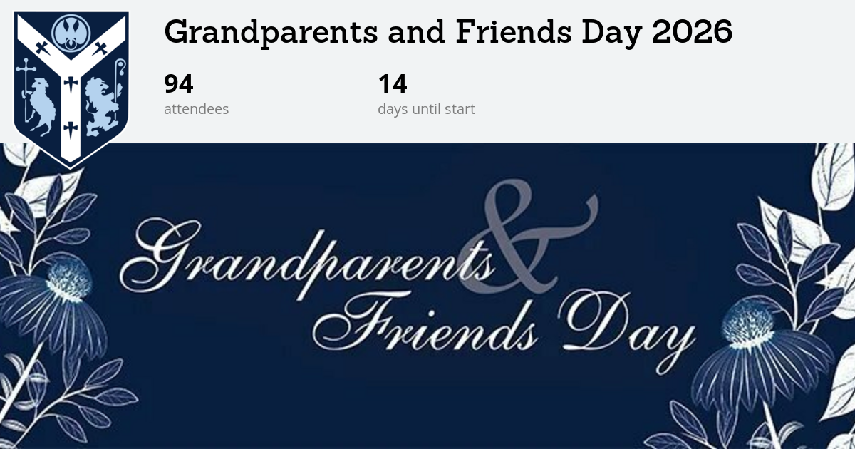 Grandparents and Friends Day 2026 | Canterbury School