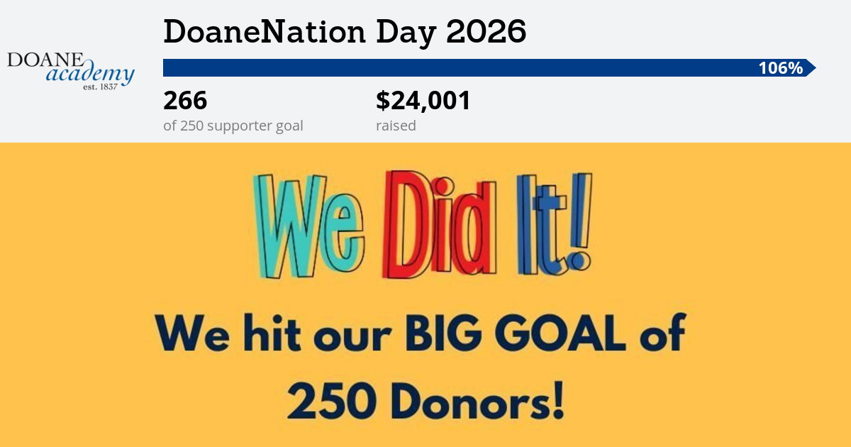 DoaneNation Day 2026 | Doane Academy