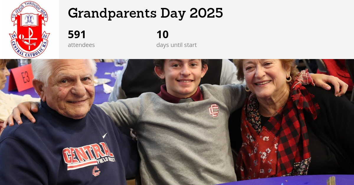 Grandparents Day 2025 | Central Catholic High School