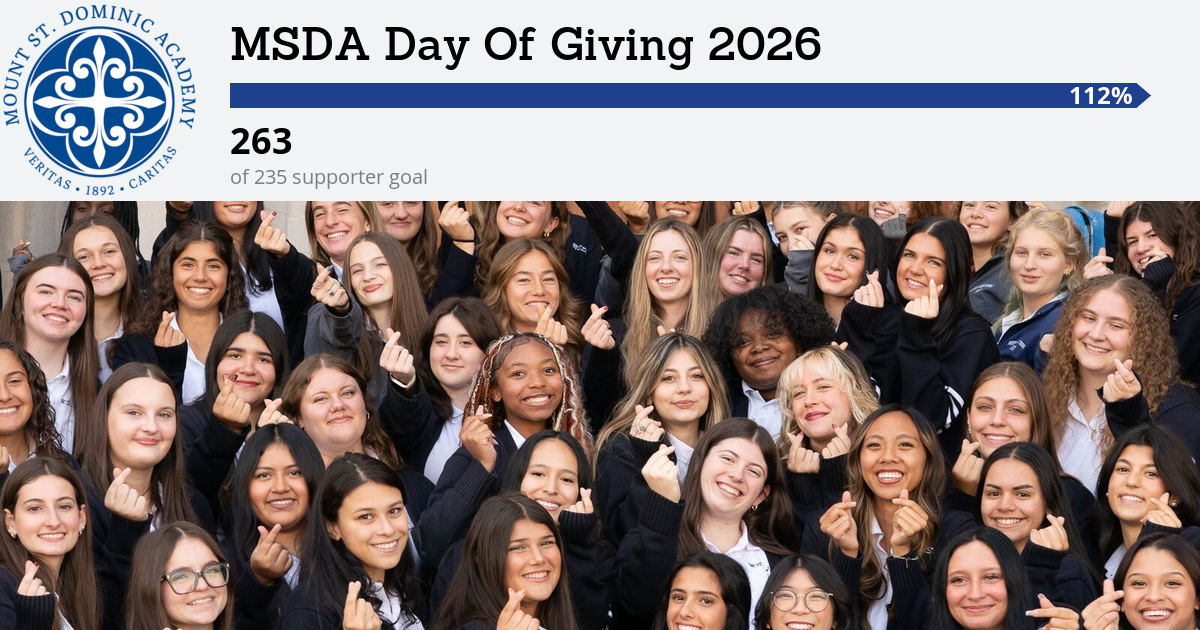 MSDA Day Of Giving 2026 – Comments | Mount St. Dominic Academy