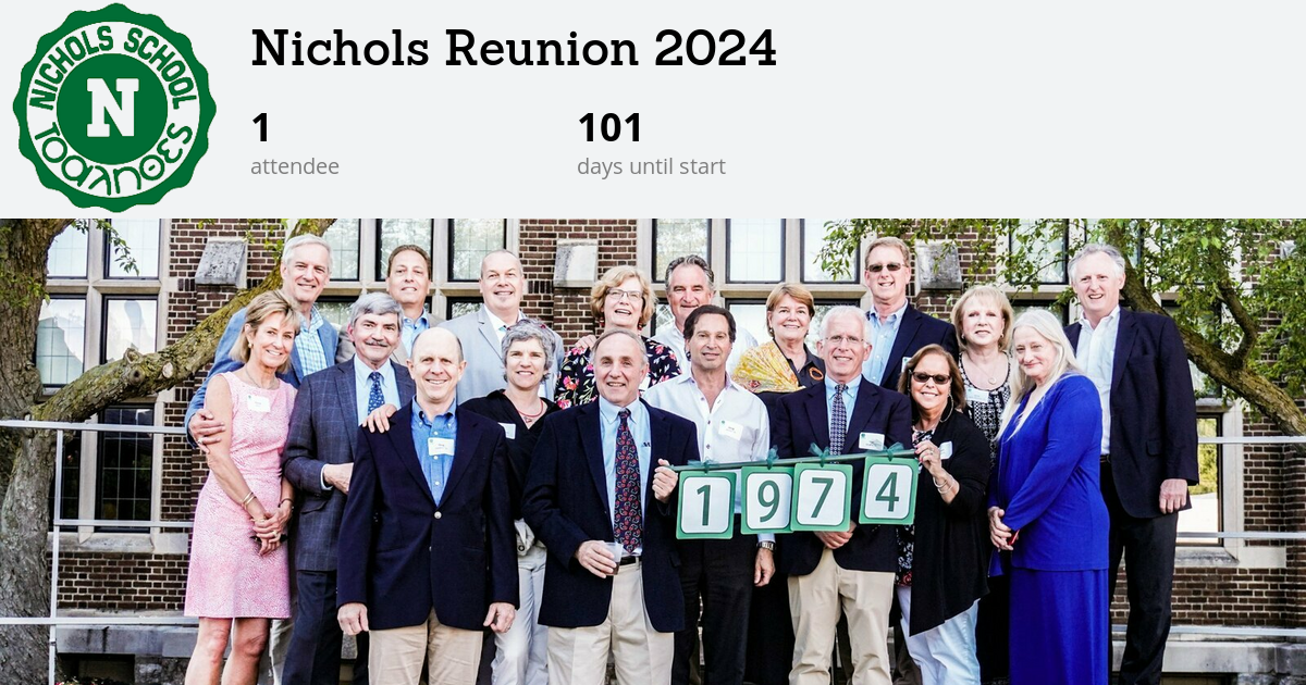 Nichols Reunion 2024 Nichols School