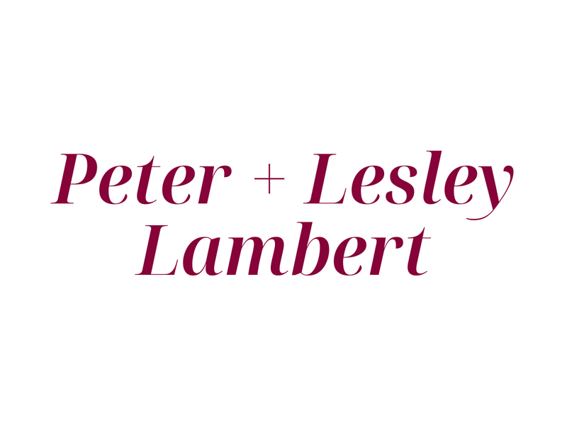 Peter + Lesley Lambert