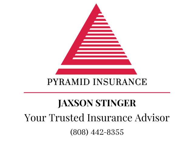 Jaxson Stinger '15 Pyramid Insurance